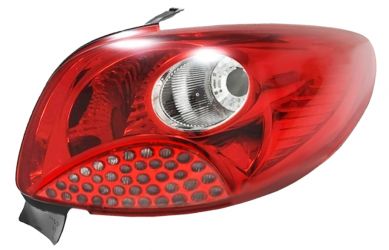 PILOTO TRASERO PEUGEOT 206+ 2008-2014 PILOTO AMBAR / DERECHO