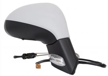 ESPEJO RETROVISOR PEUGEOT 207 2007-2009 MECANICO / PILOTO / SONDA / IMPRIMADO / DERECHO