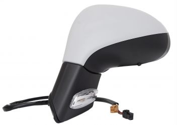 ESPEJO RETROVISOR PEUGEOT 207 2007-2009 ELECTRICO / TERMICO / PILOTO / IMPRIMADO / IZQUIERDO