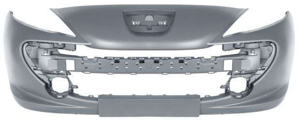 PARACHOQUES PEUGEOT 207 2007-2009 DELANTERO / MODELO SPORT / CON ANTINIEBLAS / IMPRIMADO