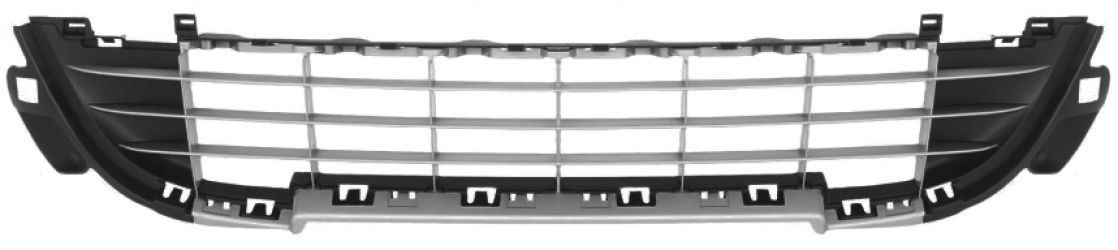 REJILLA PEUGEOT 207 2009-2012 PARACHOQUES DELANTERO / MODELO SPORT / INFERIOR / CENTRAL
