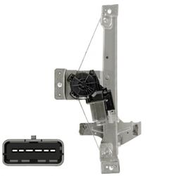 ELEVALUNAS PEUGEOT 207 2007-2009 FAMILIAR / ELECTRICO / CON MOTOR / CONFORT / TRASERO DERECHO 