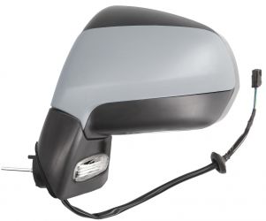 ESPEJO RETROVISOR PEUGEOT 3008 2009-2013 ELECTRICO / TERMICO / PILOTO / IMPRIMADO / IZQUIERDO