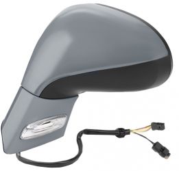 ESPEJO RETROVISOR PEUGEOT 308 2007-2011 ELECTRICO / TERMICO / PILOTO / IMPRIMADO / IZQUIERDO