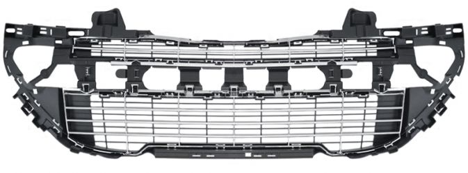 REJILLA PEUGEOT 308 2007-2011 PARACHOQUES DELANTERO / SPORT / GT / CROMADA