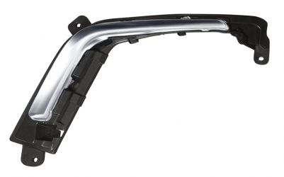 MOLDURA PEUGEOT 308 2011-2013 PARACHOQUES DELANTERO / CROMADA / IZQUIERDA