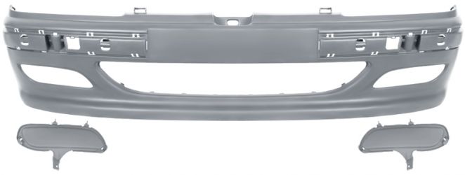 PARACHOQUES PEUGEOT 406 1995-1999 DELANTERO / CON TAPAS / IMPRIMADO