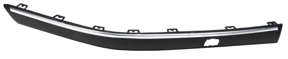 MOLDURA PEUGEOT 406 1999-2003 PARACHOQUES DELANTERO / BORDE CROMADO / DERECHA