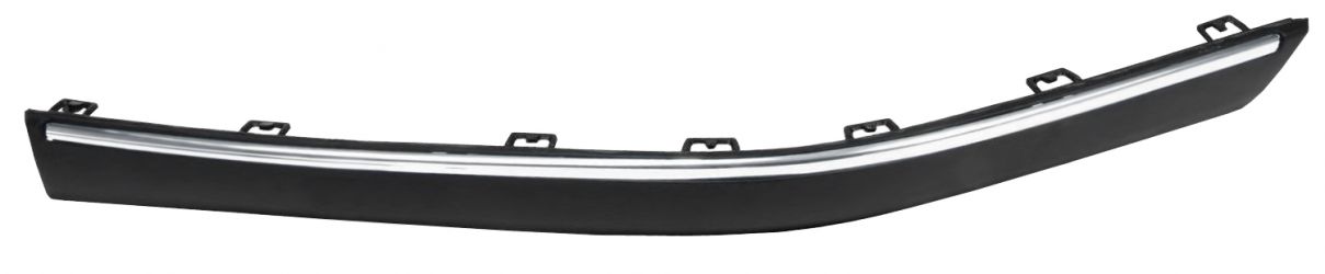 MOLDURA PEUGEOT 406 1999-2003 PARACHOQUES DELANTERO / BORDE CROMADO / IZQUIERDA