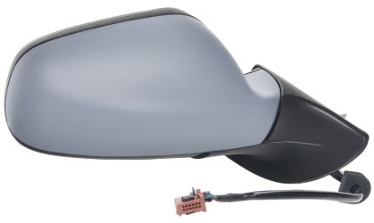 ESPEJO RETROVISOR PEUGEOT 407 2004-2011 ELECTRICO / TERMICO / ABATIBLE ELECTRICAMENTE / SONDA / IMPRIMADO DERECHO