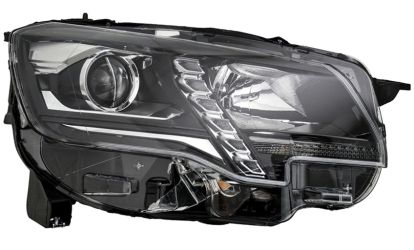 FARO DELANTERO PEUGEOT RIFTER 2018-> LUZ DIURNA LED / DERECHO