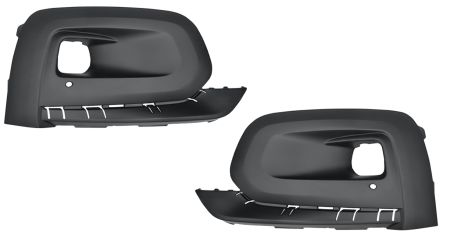 REJILLAS PEUGEOT RIFTER 2018-> PARACHOQUES DELANTERO / CON ANTINIEBLAS / KIT / IZQUIERDA+DERECHA