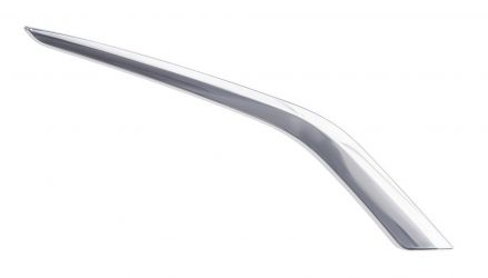 MOLDURA REJILLA PEUGEOT 208 2015-2019 PARACHOQUES DELANTERO / CROMADA / DERECHA