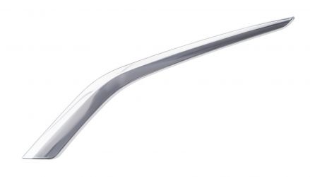 MOLDURA REJILLA PEUGEOT 208 2015-2019 PARACHOQUES DELANTERO / CROMADA / IZQUIERDA