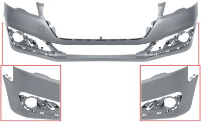 PARACHOQUES PEUGEOT 508 2014-2018 DELANTERO / IMPRIMADO