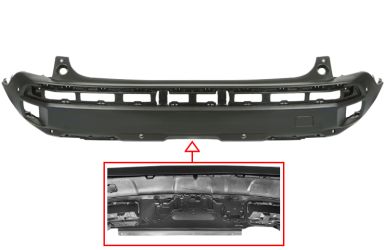PARACHOQUES PEUGEOT 3008 2021-2024 TRASERO / CON 6 SENSOR / CON PARK ASSIST / CON ABETURA DE MANOS LIBRE