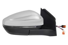 ESPEJO RETROVISOR PEUGEOT 3008 2016-2021 ELECTRICO / TERMICO / PILOTO INTERMITENTE / ABATIBLE ELECTRICAMENTE / LUZ CORTESIA / CON SONDA / CROMADO / DERECHO