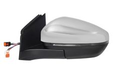 ESPEJO RETROVISOR PEUGEOT 3008 2016-2021 ELECTRICO / TERMICO / PILOTO INTERMITENTE / ABATIBLE ELECTRICAMENTE / LUZ CORTESIA / MEMORIA / SIDE ASSIST / CROMADO / IZQUIERDO