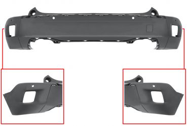 PARACHOQUES PEUGEOT 2008 2019-> TRASERO / CON 4 SENSOR / CON APARK ASSIST