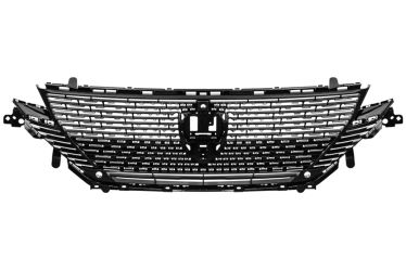 REJILLA PEUGEOT 308 2021-> FRENTE / NEGRA BRILLANTE / CON INSERTOS CROMADOS / CON SENSOR / CON CAMARA