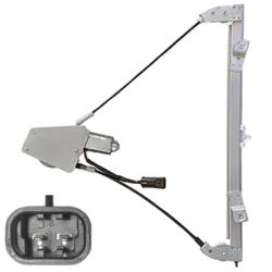 ELEVALUNAS RENAULT CLIO CAMPUS 2006-2009 3 PUERTAS / ELECTRICO / CON MOTOR / 2 PINS / DELANTERO DERECHO