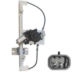 ELEVALUNAS RENAULT CLIO CAMPUS 2006-2009 5 PUERTAS / ELECTRICO / CON MOTOR / 2 PINS / TRASERO IZQUIERDO