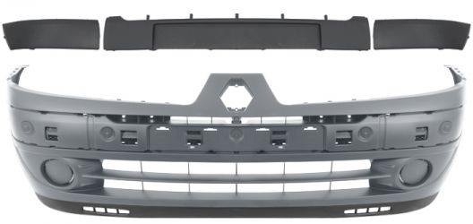 PARACHOQUES RENAULT CLIO 2001-2004 DELANTERO / CON MOLDURAS / CON SPOILER / IMPRIMADO