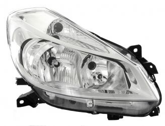 FARO RENAULT CLIO 2005-2009 BASE CROMADA / DERECHO