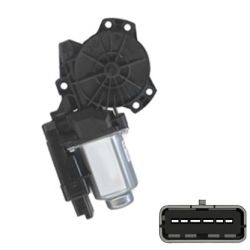 MOTOR ELEVALUNAS RENAULT CLIO 2005-2009 5 PUERTAS / CONFORT / DELANTERO IZQUIERDO