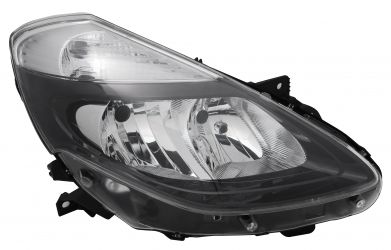 FARO RENAULT CLIO 2009-2012 BASE OSCURA / LAMPARAS H7+H7 / DERECHO