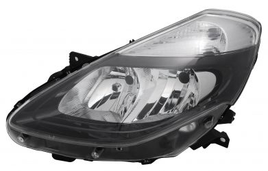 FARO RENAULT CLIO 2009-2012 BASE OSCURA / LAMPARAS H7+H7 / IZQUIERDO