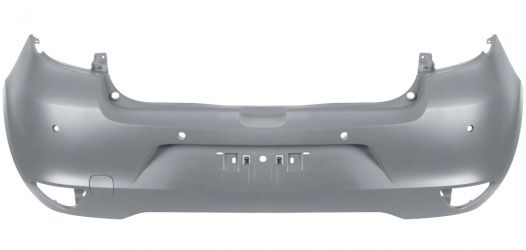 PARACHOQUES RENAULT CLIO 2009-2012 TRASERO / CON SENSOR / IMPRIMADO