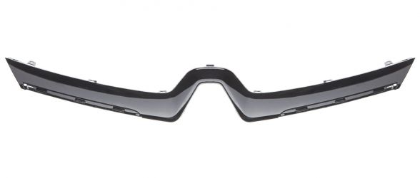 MOLDURA REJILLA RENAULT CLIO 2016-2019 FRENTE / SUPERIOR / NEGRO BRILLANTE