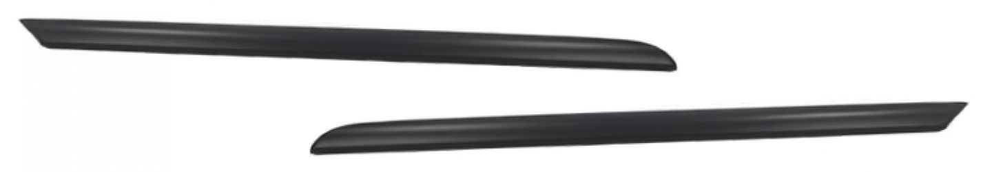 MOLDURA REJILLA RENAULT CLIO 2016-2019 FRENTE / IMPRIMADA / KIT / IZQUIERDO+DERECHO