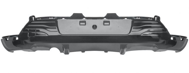 SPOILER RENAULT CLIO 2013-2016 PARACHOQUES TRASERO / NEGRO BRILLANTE