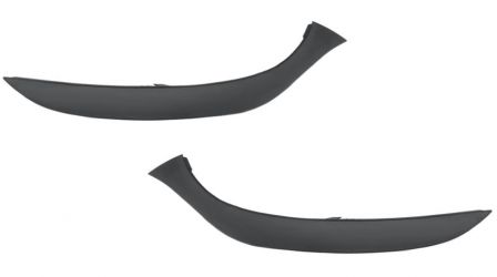 MOLDURAS BAJO FARO RENAULT CLIO 2013-2016 DELANTERA / KIT / IZQUIERDO+DERECHO