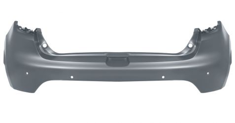 PARACHOQUES RENAULT CLIO 2013-2016 TRASERO / CON SENSOR / IMPRIMADO