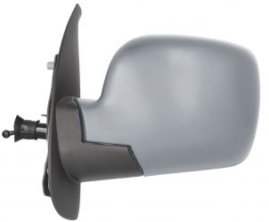 ESPEJO RETROVISOR RENAULT KANGOO 2007-2013 MECANICO / IMPRIMADO / IZQUIERDO