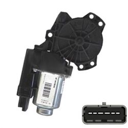 MOTOR ELEVALUNAS RENAULT LAGUNA 2001-2005 CONFORT / TRASERO IZQUIERDO