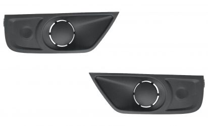 KIT REJILLAS RENAULT MASTER 2019-> PARACHOQUES DELANTERO / IZQUIERDA+DERECHA