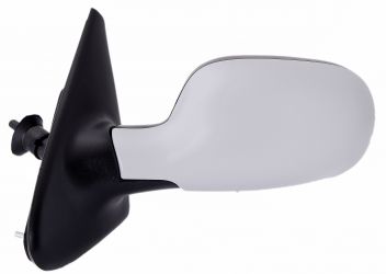 ESPEJO RETROVISOR RENAULT MEGANE 1999-2002 MECANICO / IMPRIMADO / IZQUIERDO