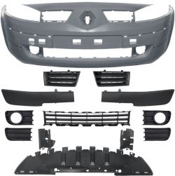 PARACHOQUES RENAULT MEGANE 2002-2006 DELANTERO / CON MOLDURAS / IMPRIMADO