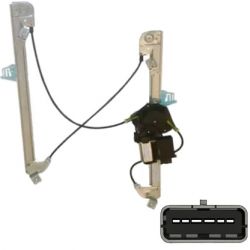 ELEVALUNAS RENAULT MEGANE 2002-2006 4/5 PUERTAS / FAMILIAR / ELECTRICO / CON MOTOR / CONFORT / DELANTERO IZQUIERDO
