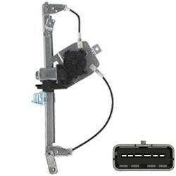 ELEVALUNAS RENAULT MEGANE 2002-2006 4/5 PUERTAS / FAMILIAR / ELECTRICO / CON MOTOR / CONFORT / TRASERO IZQUIERDO