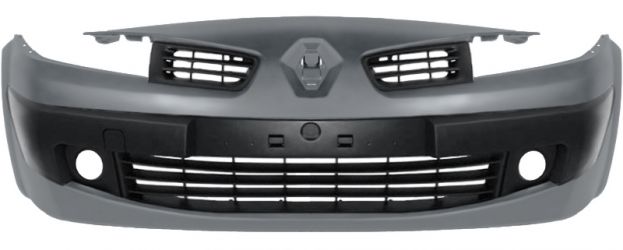 PARACHOQUES RENAULT MEGANE 2006-2008 DELANTERO / CON ANTINIEBLAS / INTEGRAL / IMPRIMADO
