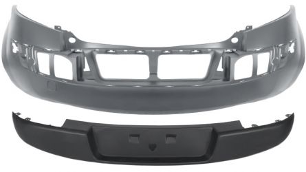 PARACHOQUES RENAULT MEGANE 2006-2008 TRASERO / 3/5 PUERTAS / CON MOLDURAS / IMPRIMADO