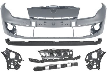 PARACHOQUES RENAULT MEGANE 2012-2014 DELANTERO / 5 PUERTAS / CON SOPORTES + SPOILER / IMPRIMADO