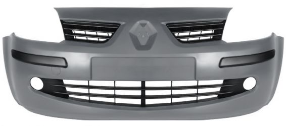 PARACHOQUES RENAULT MODUS 2004-2008 DELANTERO / CON ANTINIEBLAS / INTEGRAL / IMPRIMADO