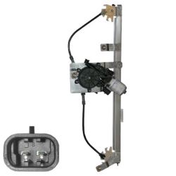 ELEVALUNAS RENAULT MODUS 2004-2008 ELECTRICO / CON MOTOR / 2 PINS / TRASERO DERECHO
