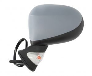 ESPEJO RETROVISOR RENAULT MODUS 2008-2014 ELECTRICO / TERMICO / PILOTO / ABATIBLE ELECTRICAMENTE / IMPRIMADO / IZQUIERDO